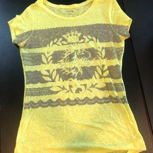 Express sheer decal t-shirt - SM